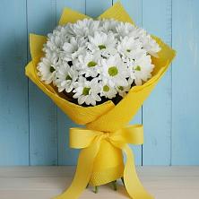 Букет цветов из:  Хризантемы в Звёздном