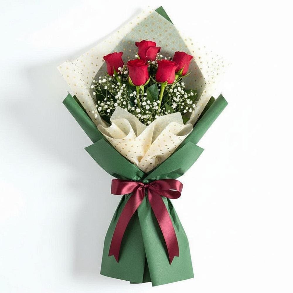 Букет цветов из: Розы в Звёздном