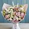 Букет цветов из: Альстромерии и Розы в Звёздном