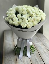 Букет 35 Белых роз в Звёздном