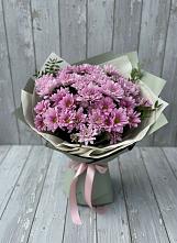 Букет цветов из:  Хризантемы в Звёздном