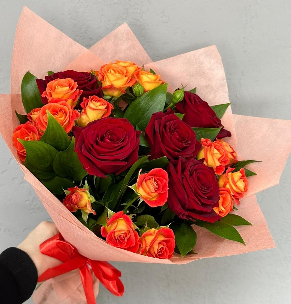 Букет Любовь и восторг в Звёздном