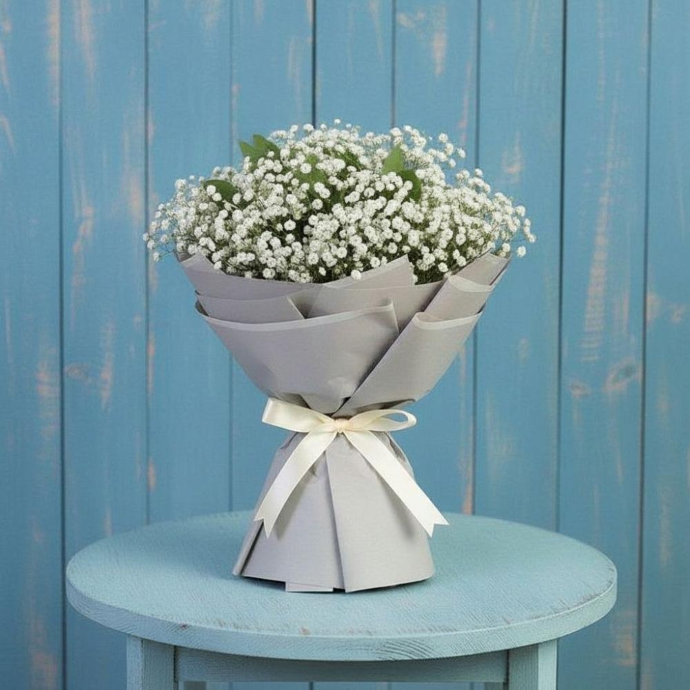 Букет цветов из: Гипсофила в Звёздном