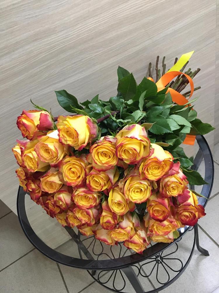 Букет Желтые розы в Звёздном