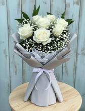 Букет цветов из:  Розы в Звёздном
