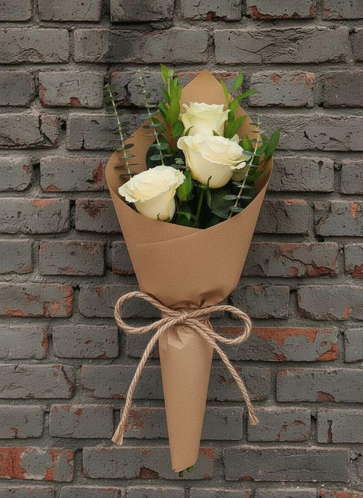 Букет цветов из: Розы в Звёздном