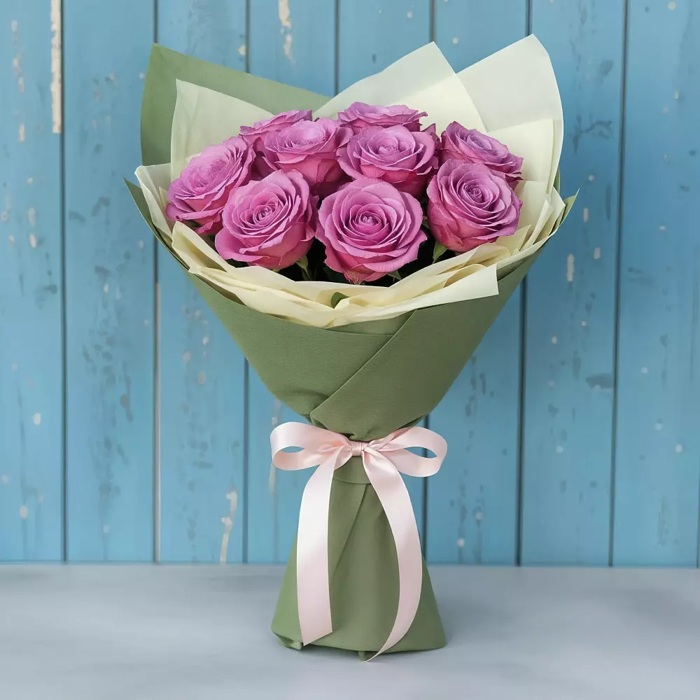 Букет Розы Фёрст Леди в Звёздном