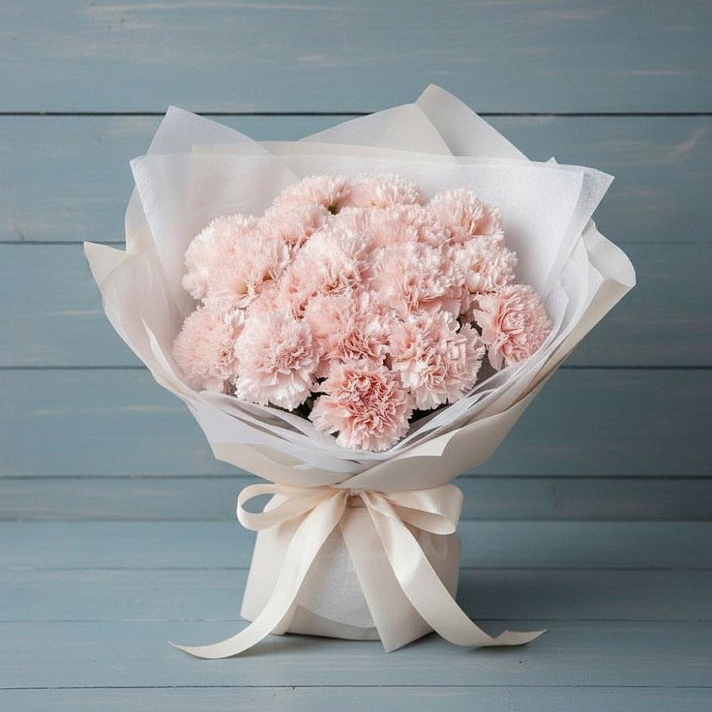 Букет цветов из: Гвоздики в Звёздном