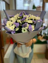 Букет цветов из:  Хризантемы #REPLACE_PRED# Звёздном