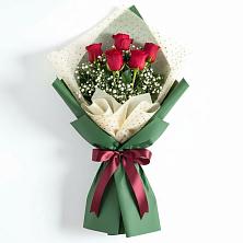 Букет цветов из:  Розы в Звёздном
