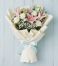 Букет цветов из:  Лилии в Звёздном