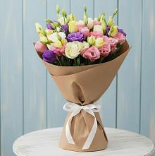 Букет цветов из:  Лизиантусы в Звёздном