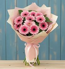 Букет цветов из:  Герберы в Звёздном