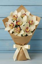 Букет цветов из:  Орхидеи и Розы в Звёздном