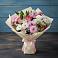Букет цветов из: Хризантемы, Альстромерии и Розы в Звёздном